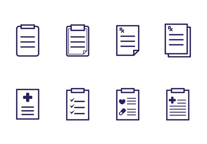 Prescription Pad Icons Prescription Pad Icons