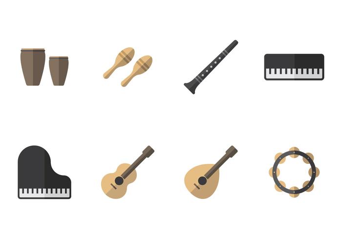Icono del instrumento de música vector