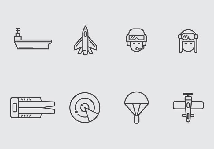 Aircraft Carrier Icon vector