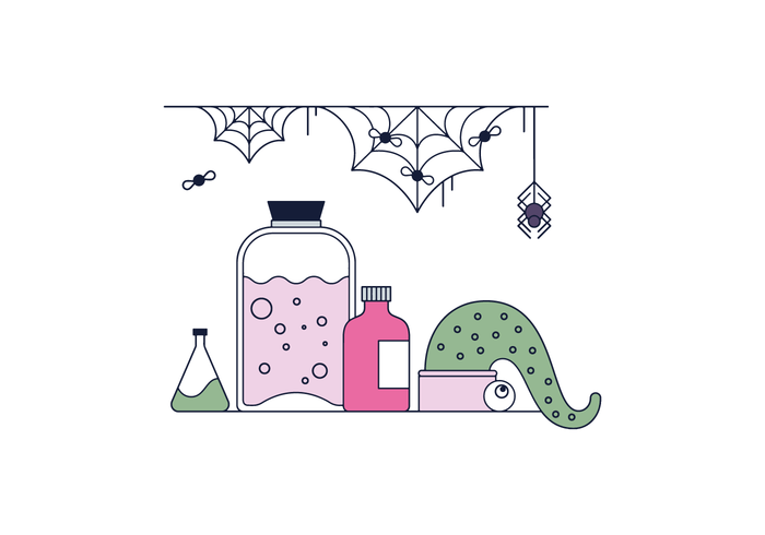 Free Spooky Lab Vector