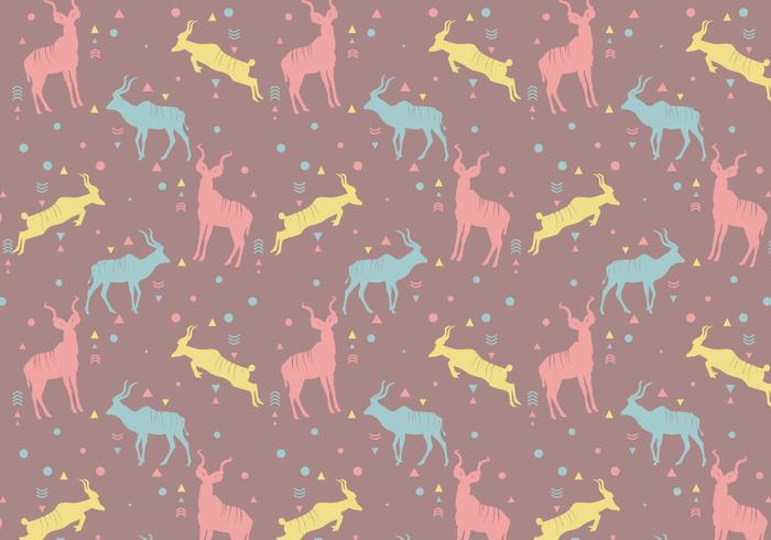 Kudu Pattern Vector