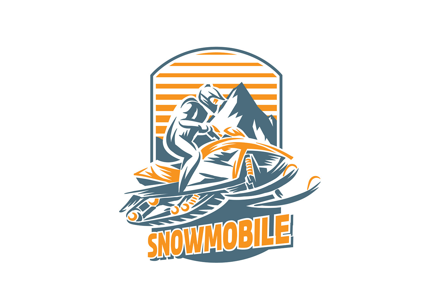 Download Snowmobile Handgraving Vector - Download Free Vectors ...