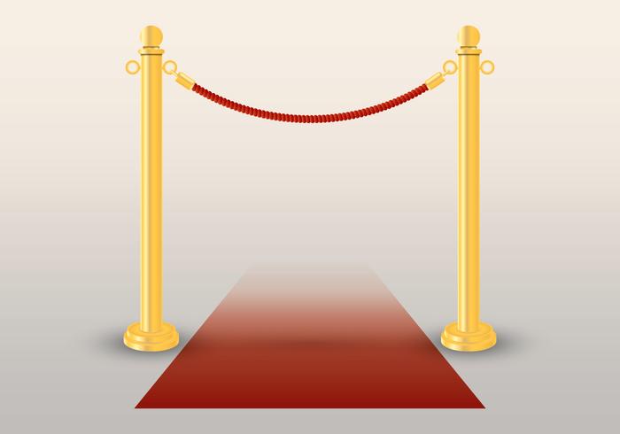 Velvet Rope Gold Text Template Velvet Rope Gold Text Template