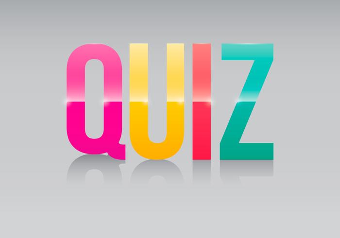 Trivia Quiz Logo Illustration Trivia Quiz Logo Illustration