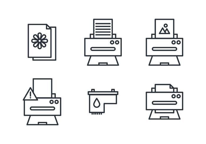 Stuff for Printers vector