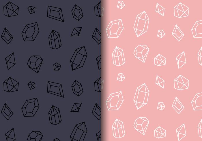 Free Gems Pattern Vector Vector Art At Vecteezy