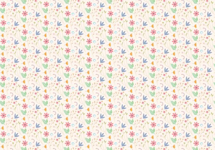 Floral Pastel Pattern vector