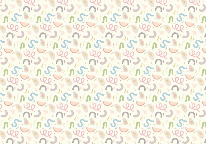 Pastel Geometric Pattern vector