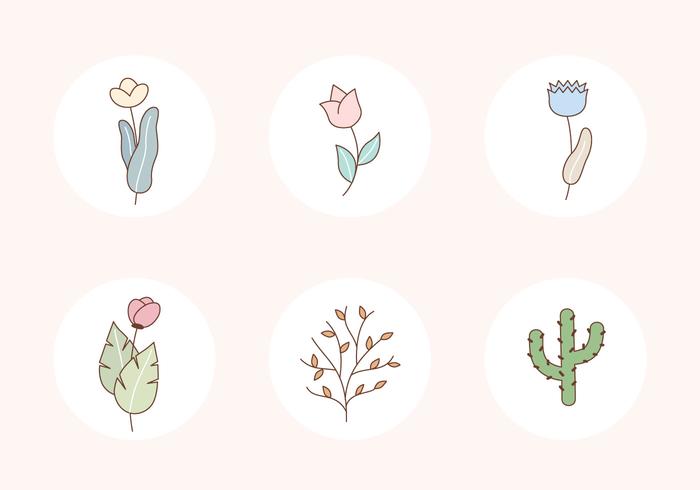 Plants Vector Icons Plants Vector Icons