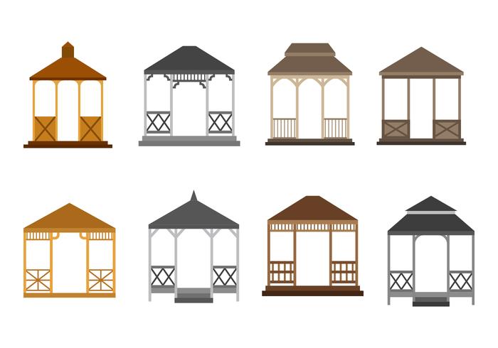 Free Gazebo Vectors Free Gazebo Vectors
