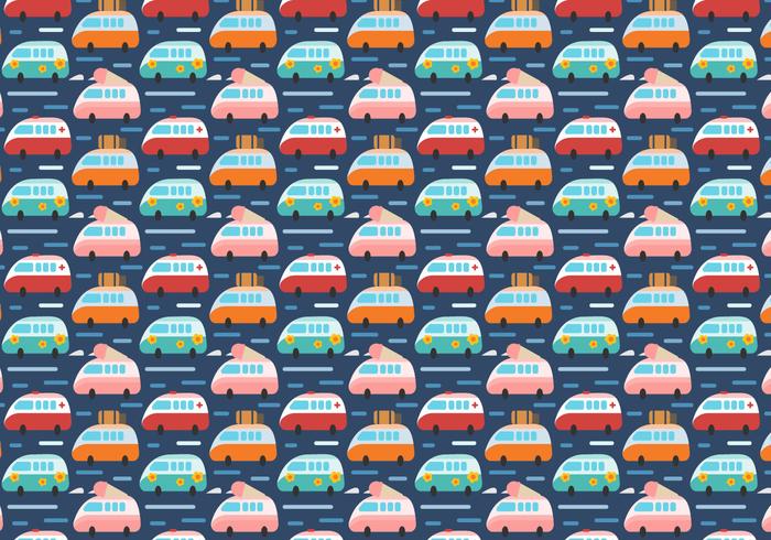 Free Hippie Bus Vector