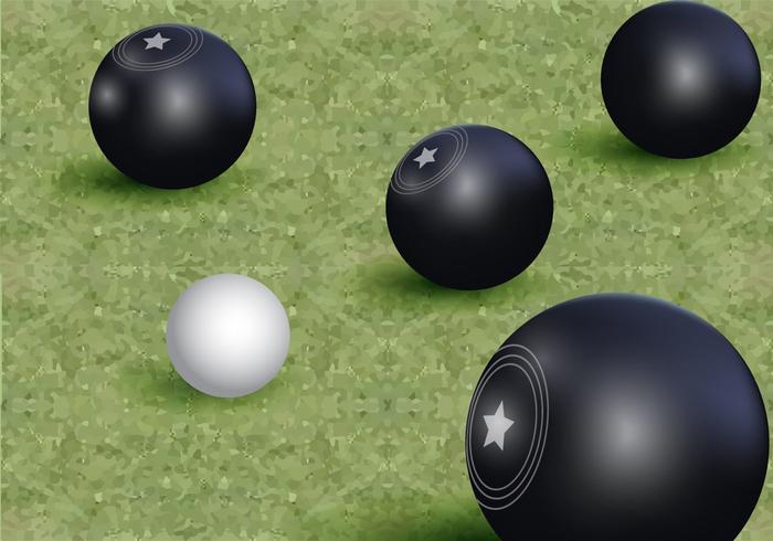 Lawn Bowls Vector