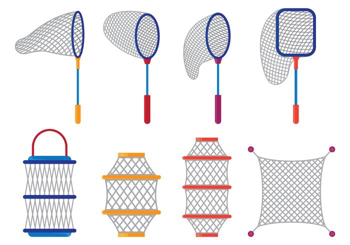 Vector Of Fishing Net