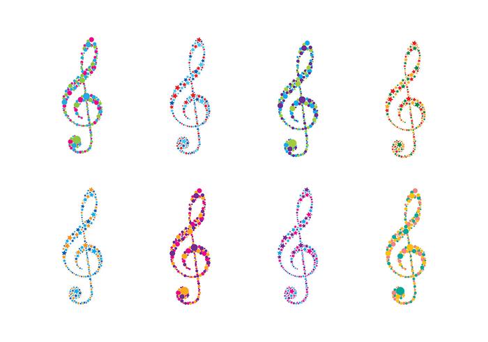 Violin Key Logo Vector Violin Key Logo Vector