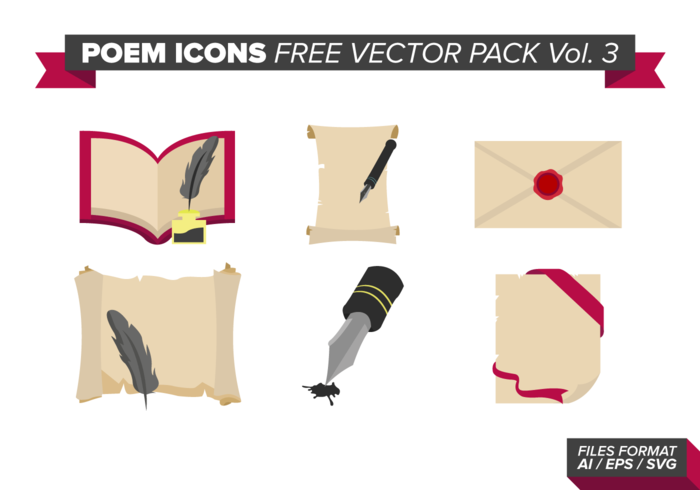 Poem Icons Free Vector Pack Vol. 3 Poem Icons Free Vector Pack Vol. 3