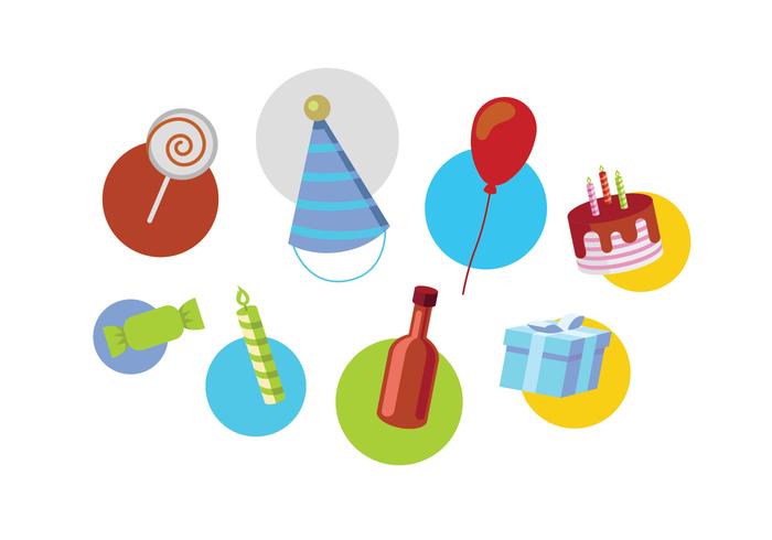 Birthday vectors Birthday vectors