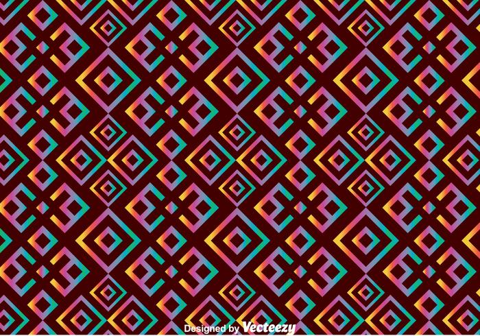 Ethnic Huichol Seamless Pattern vector