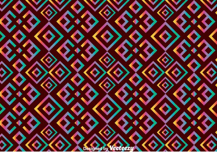 Ethnic Huichol Seamless Pattern vector