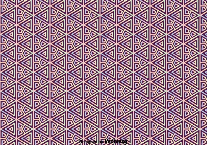 Huichol Ornament Pattern Background vector