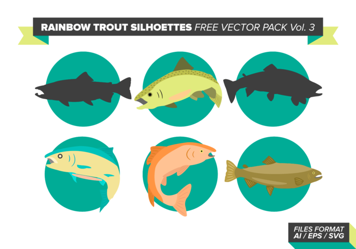 Rainbow Trout Free Vector Vol. 3 Rainbow Trout Free Vector Vol. 3