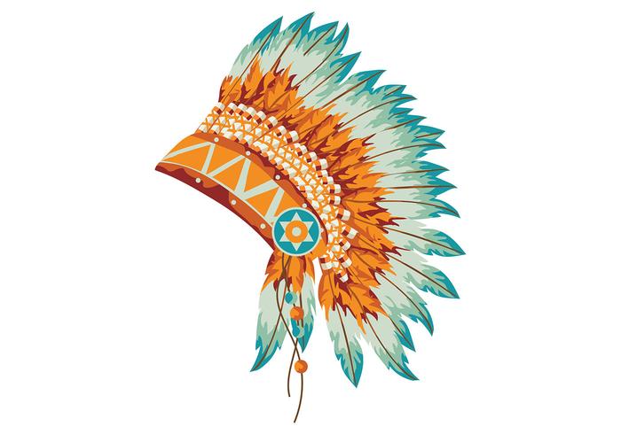 Indian Headdress Vector