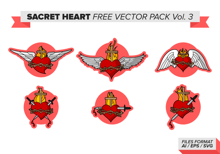 Sacret Heart Free Vector Pack Vol. 3 Sacret Heart Free Vector Pack Vol. 3