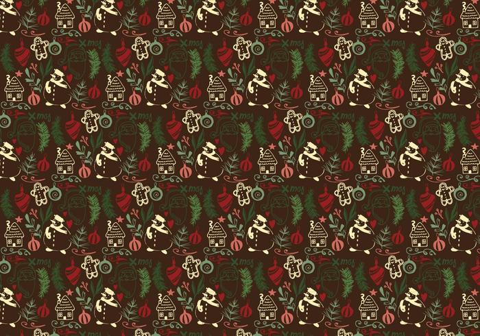 Christmas Pattern Free Vector