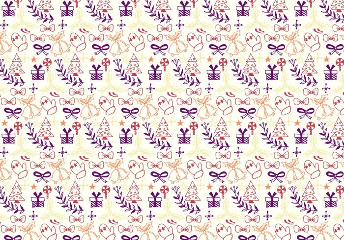 Christmas Pattern Free Vector Christmas Pattern Free Vector