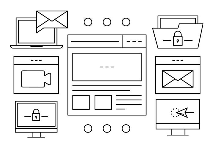 File Management Vector Icons