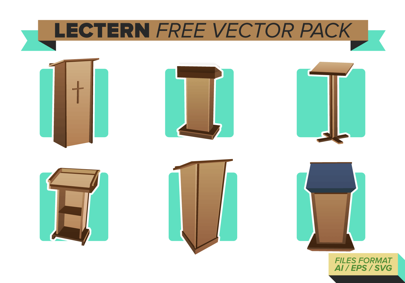 Download Lectern Free Vector Pack - Download Free Vectors, Clipart ...