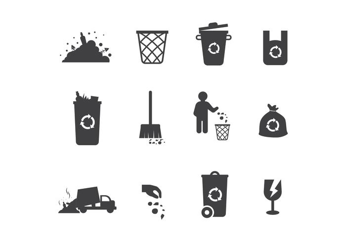 Landfill Vector Icons