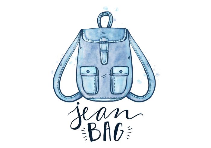 Free Blue Jean Bag Free Blue Jean Bag