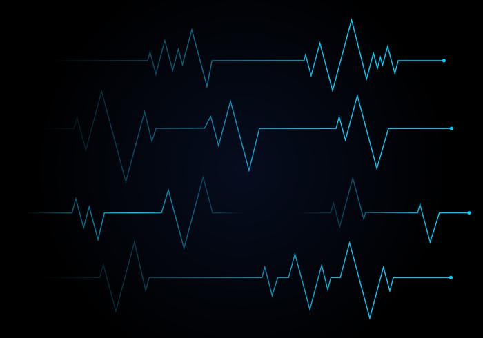 Flatline Free Vector