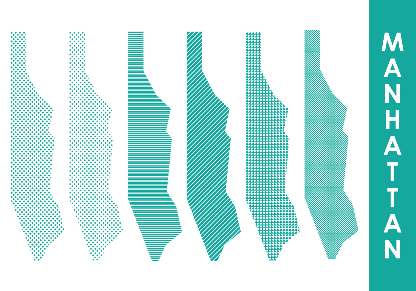 Manhattan Map Vector Art At Vecteezy