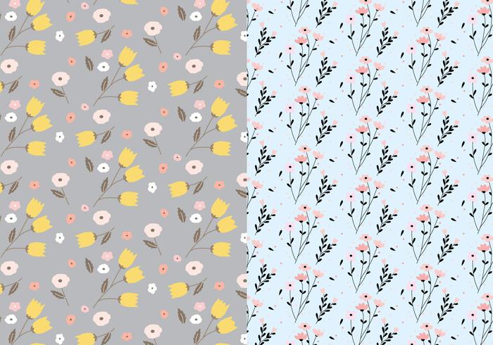 Pastel Floral Pattern vector