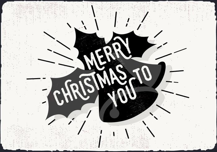 Free Christmas Greeting Card vector