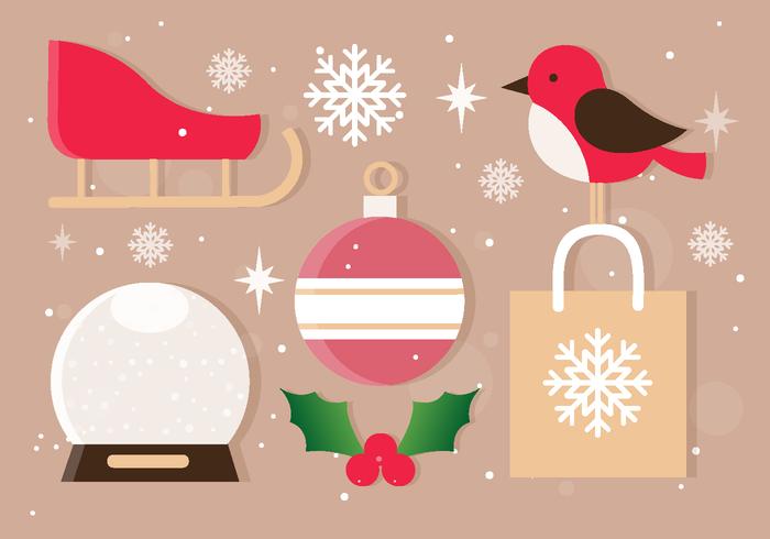 Free Vector Christmas Icons Free Vector Christmas Icons