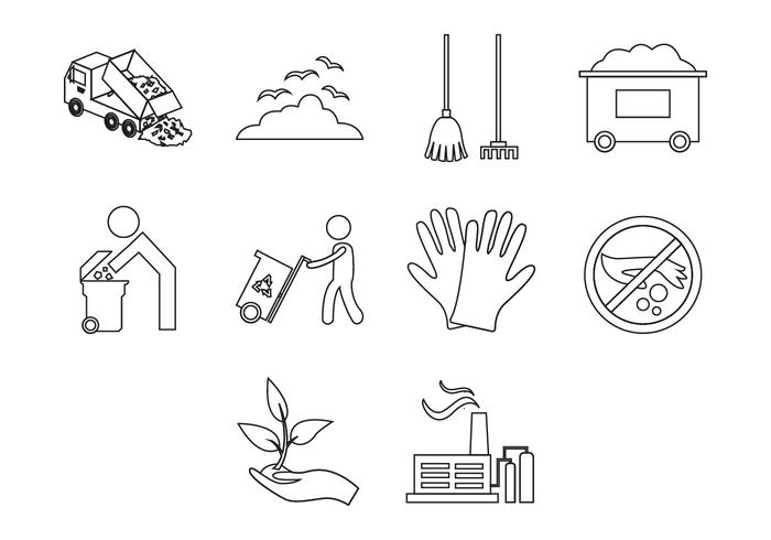 Free Garbage Icon Vector Free Garbage Icon Vector