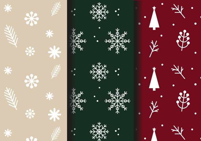 Free Christmas Pattern Vector