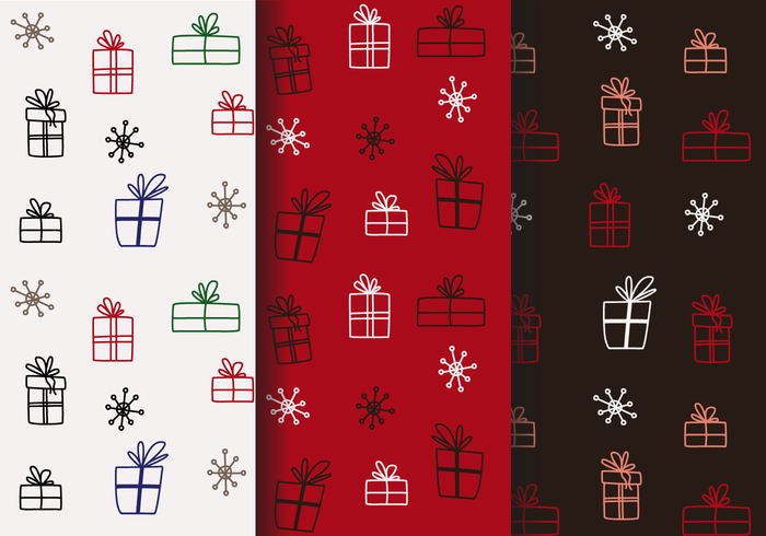 Free Christmas Pattern Vector