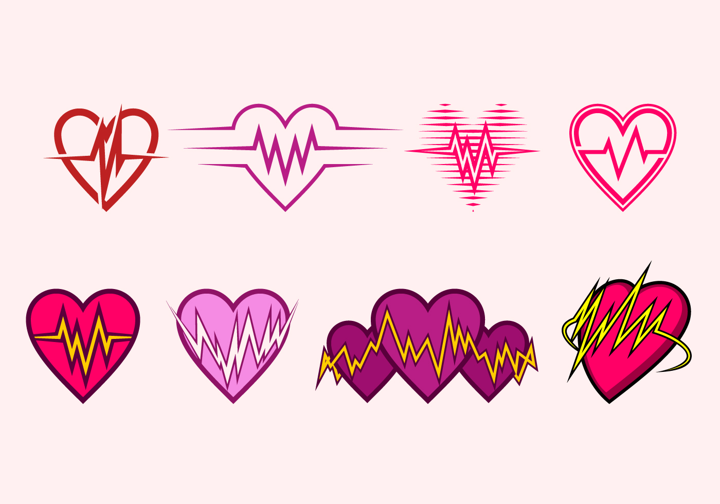 Download Heart Rate Icon Free Vector - Download Free Vectors ...