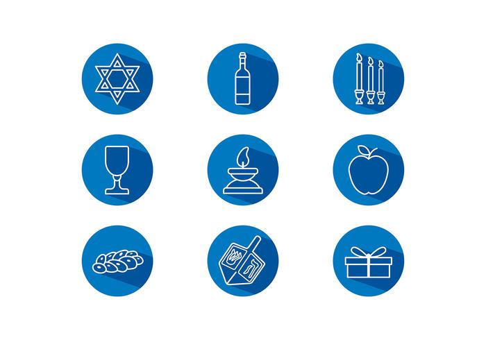 Shabbat Icono Vector Libre