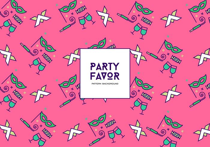 Party Favor Background vector