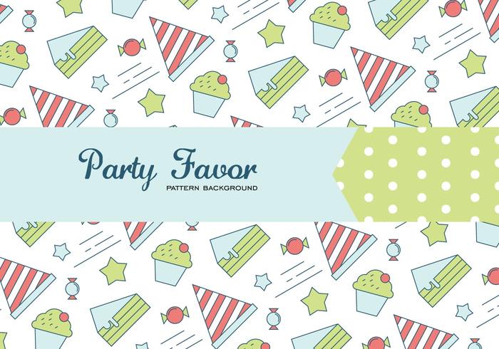 Party Favor Background vector