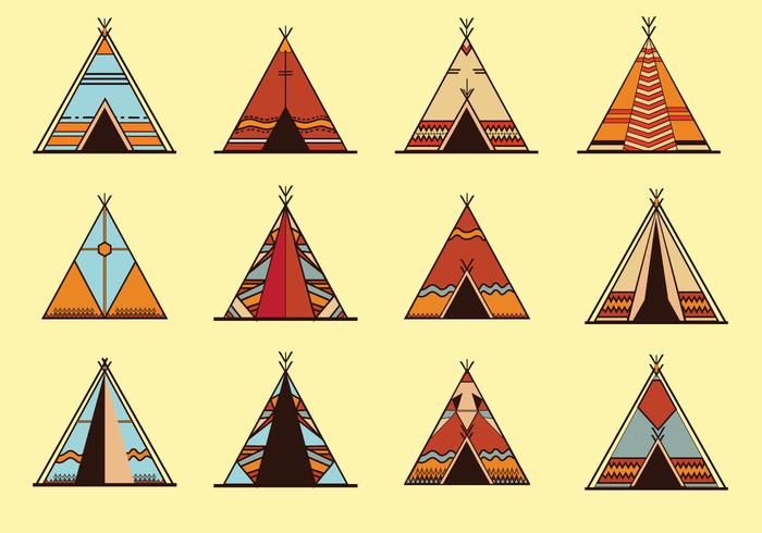 Gipsy Tipi Vector Gipsy Tipi Vector