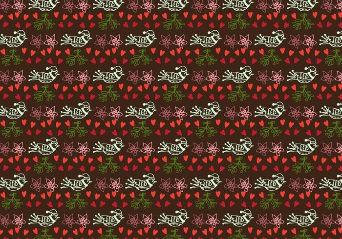 Hand drawn cute pattern Free Vector 