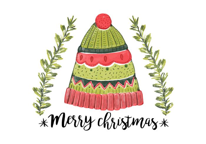 Cute Christmas Background vector