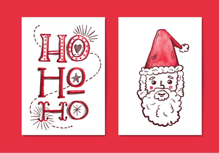 Free Christmas Cards vector