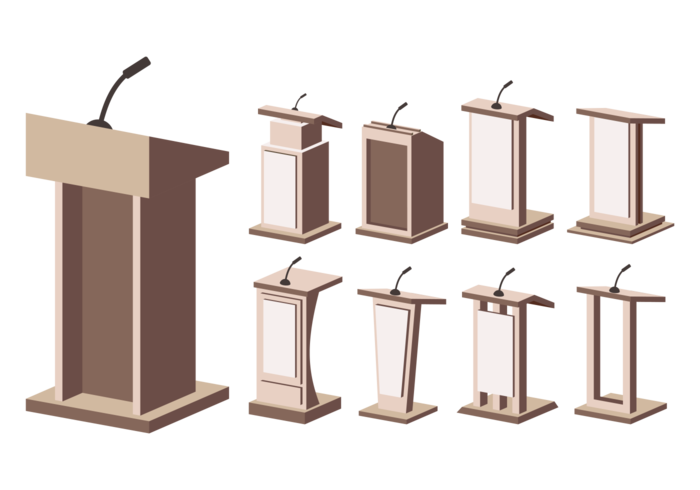 Lectern Vector