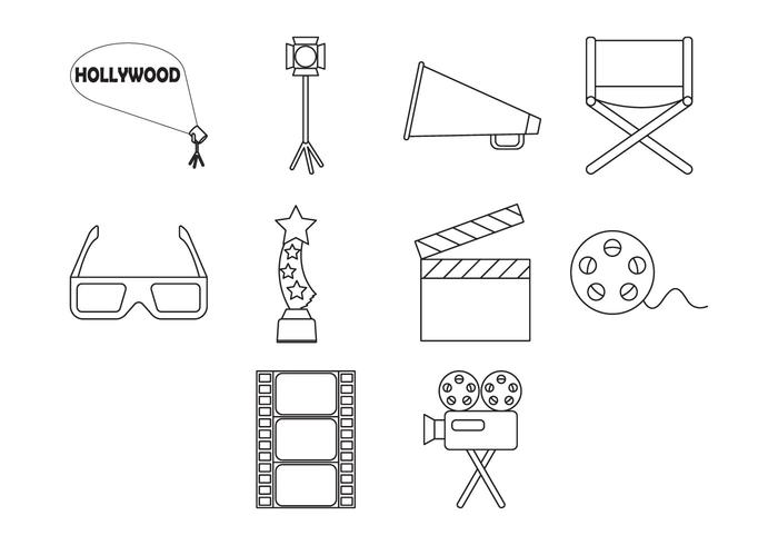 Free Movie Icon Vector Free Movie Icon Vector